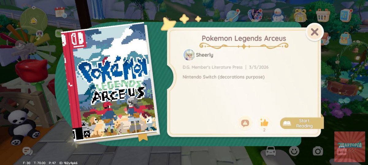 Heartopia Fess tweet media