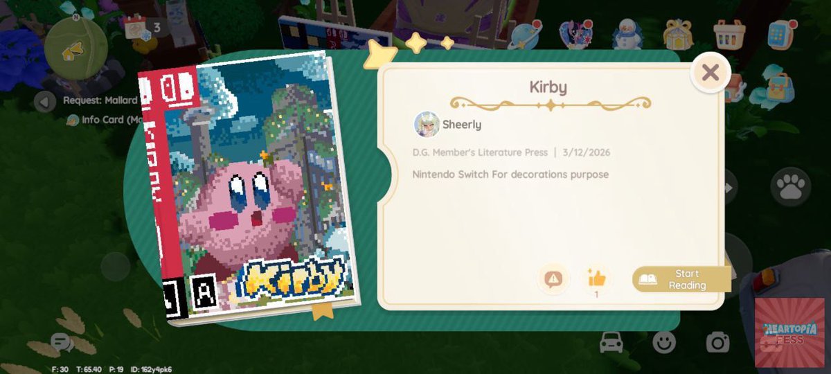 Heartopia Fess tweet media