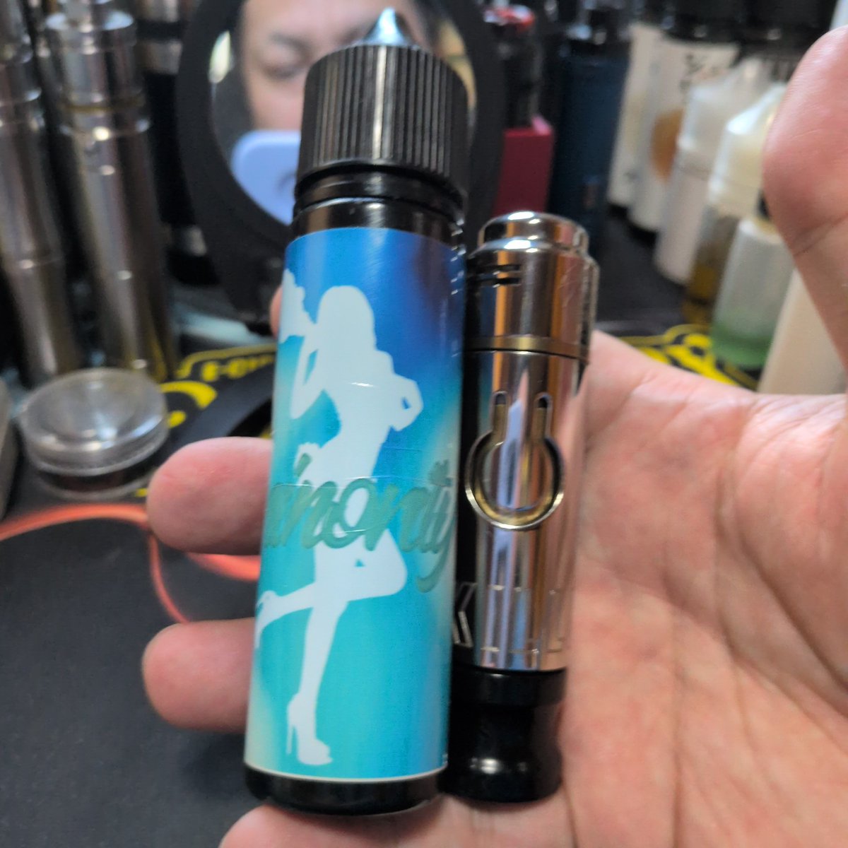 yoshiakinemochi's tweet photo. 今日🕒のvapeは、
KILLER GUN
minority 💙BLUE💙チェ🫡 https://t.co/TQNcoVWrnx