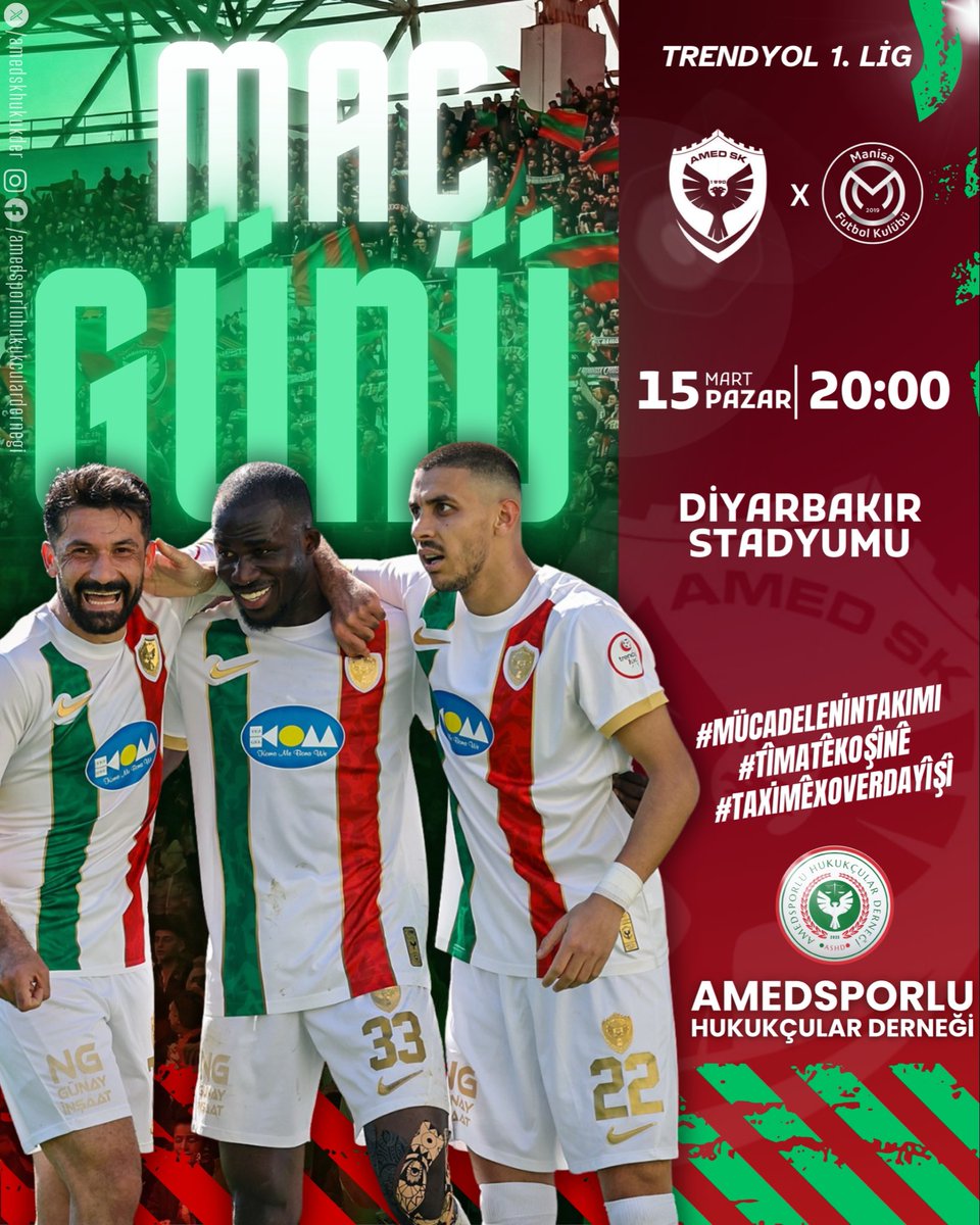 Amedsporlu Hukukçular Derneği tweet media