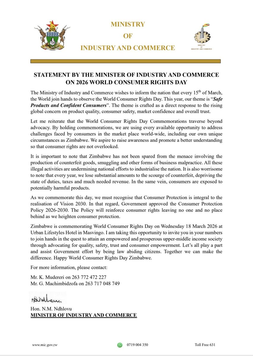 Ministry of Industry and Commerce tweet media