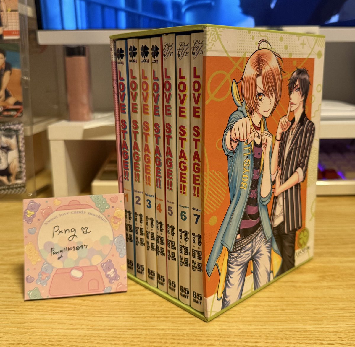 pang11102547's tweet photo. ส่งต่อมังงะวาย🌷✨
#Lovestage 900
สนใจทักมาคุยราคาได้คับ รับผ่อนน้า🙏🏻
📦เดินทาง 40
#มังงะ #มังงะวาย #มังงะวายมือสอง #วาย #มังงะมือสอง https://t.co/xXxp9KfImH