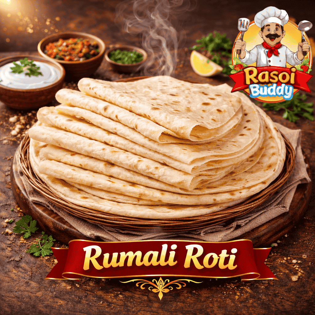 rasoibuddy's tweet image. Soft, thin &amp;amp; restaurant-style! 🫓 Learn how to make Rumali Roti at home—the perfect Indian flatbread for rich curries &amp;amp; kebabs.

Recipe 👉 rasoibuddy.in/rumali-roti

#RumaliRoti #IndianFlatbread #IndianRecipes