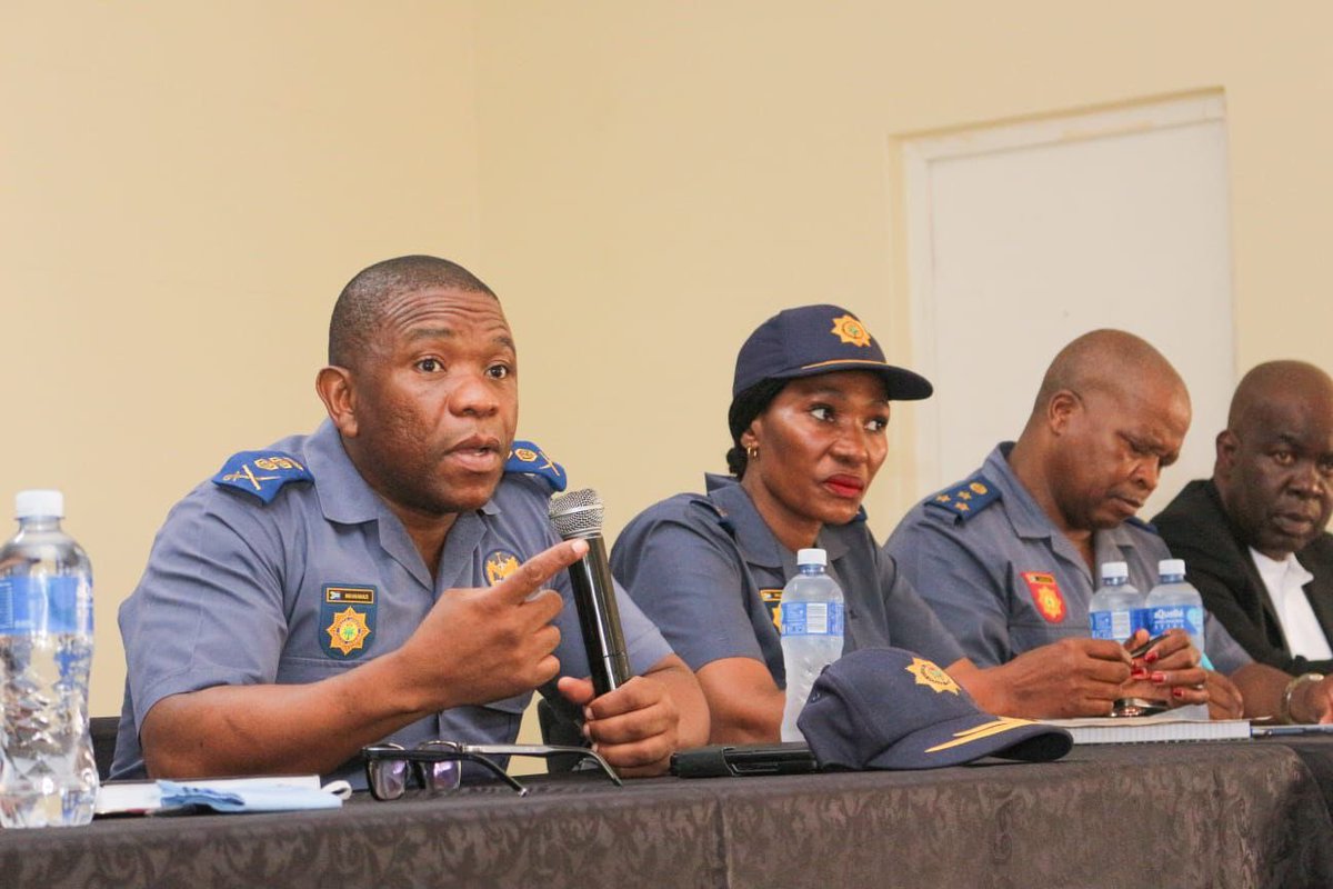 _NMabaso's tweet photo. “If you want to see the power of the state, dare cause chaos” -Lt General Mkhwanazi 2026. #TaxiViolence https://t.co/G7l6rGeuRy