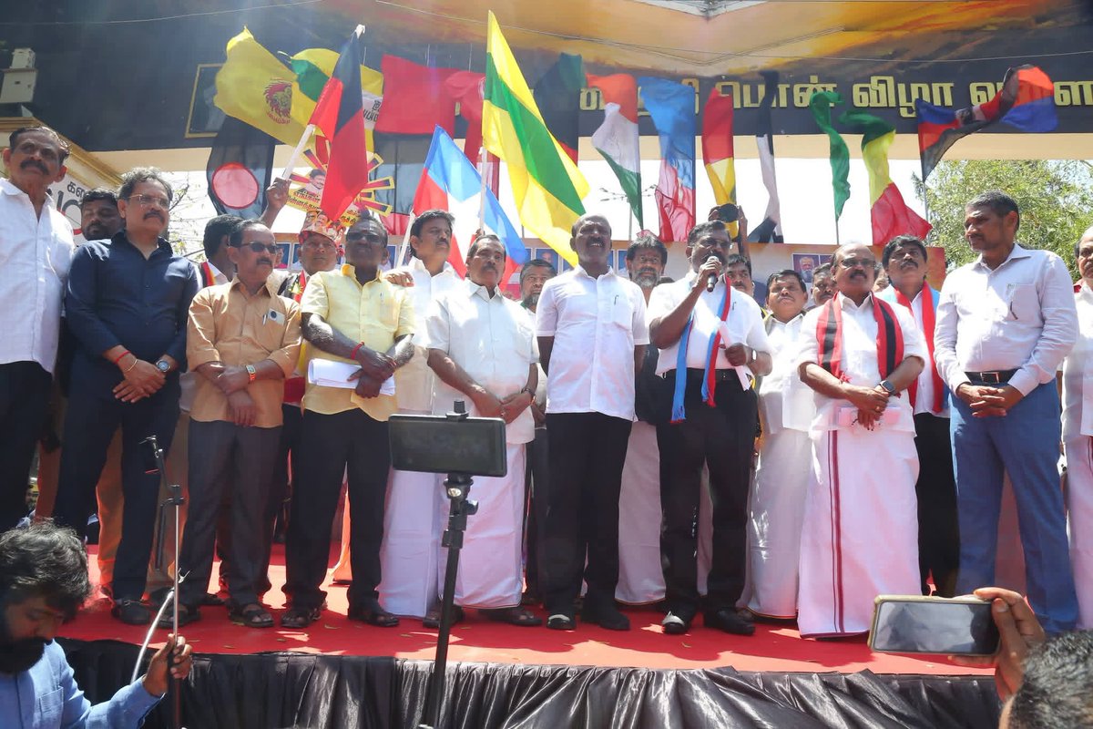 THANJAI.LENIN VCK tweet media