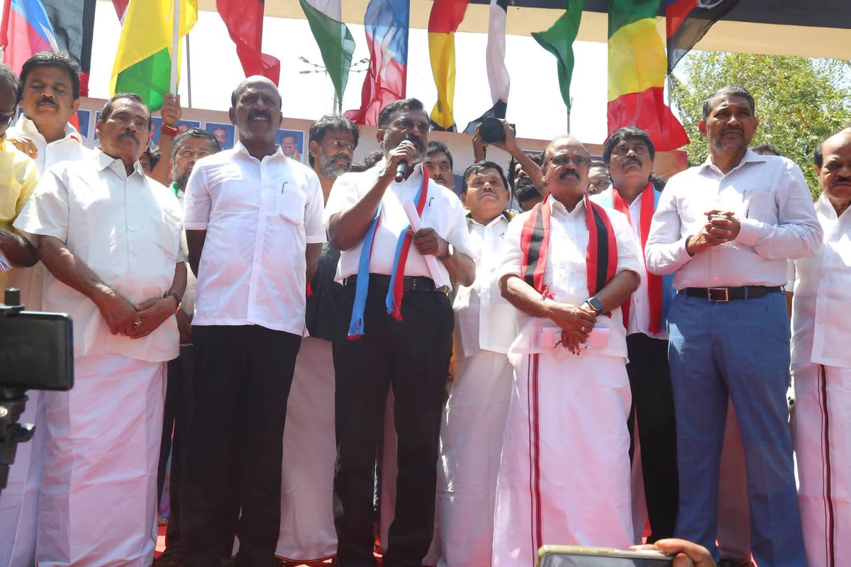 THANJAI.LENIN VCK tweet media