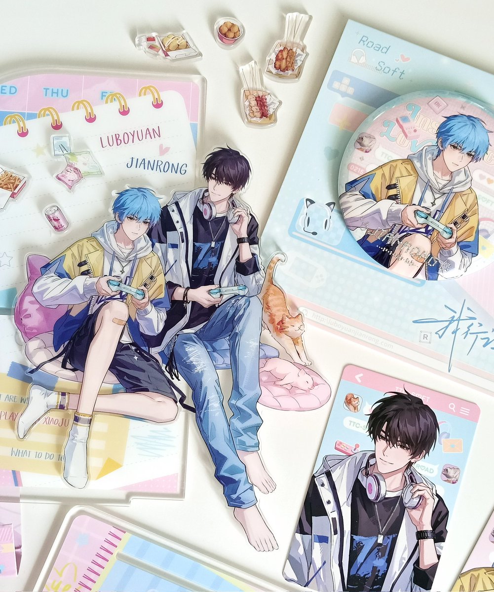 ☆。/\___/\
　   ꒰ིྀ ˶• ༝ - ˶꒱ིྀ
         (ゔ♡ど)∫ 🩵🩷🤍