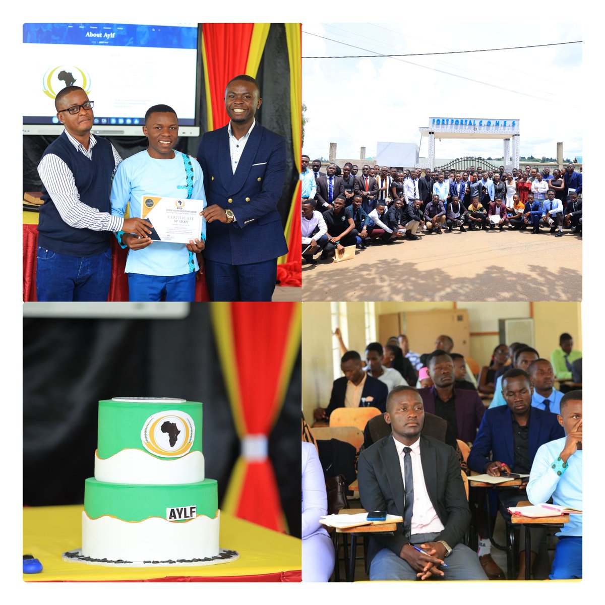 Yesterday moments at Fort portal college of health sciences as we had handover for AYLF coordinateors in the four chapters of MMU,upu, UTC kichamba and fort portal school of health sciences 
<a href="/AhurraIvan/">Ahurra Ivan Araali</a> <a href="/SolomonYow67370/">Solomon Yowasi</a>