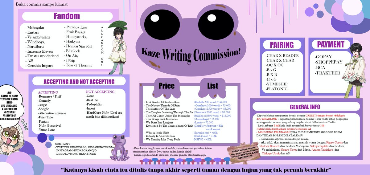 Ze 🌙 — WRITING COMMISSION📌 !! tweet media
