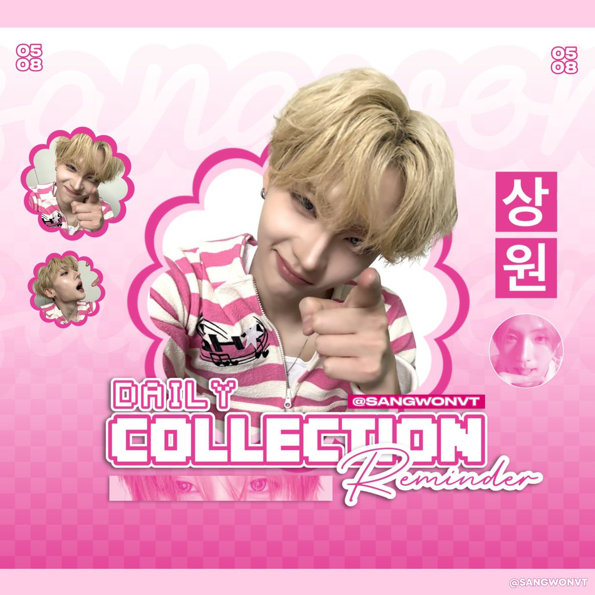 [📢]

Daily Collection Reminder

Be sure to continue collecting on the following apps, and be on the lookout for our cue on when to drop!

- Idoki
- Kooky
- Higher
- Choeaedol 

Begin collecting on these apps while we are waiting for the polls to open;

- Mubeat
- Fancast
- Kdol