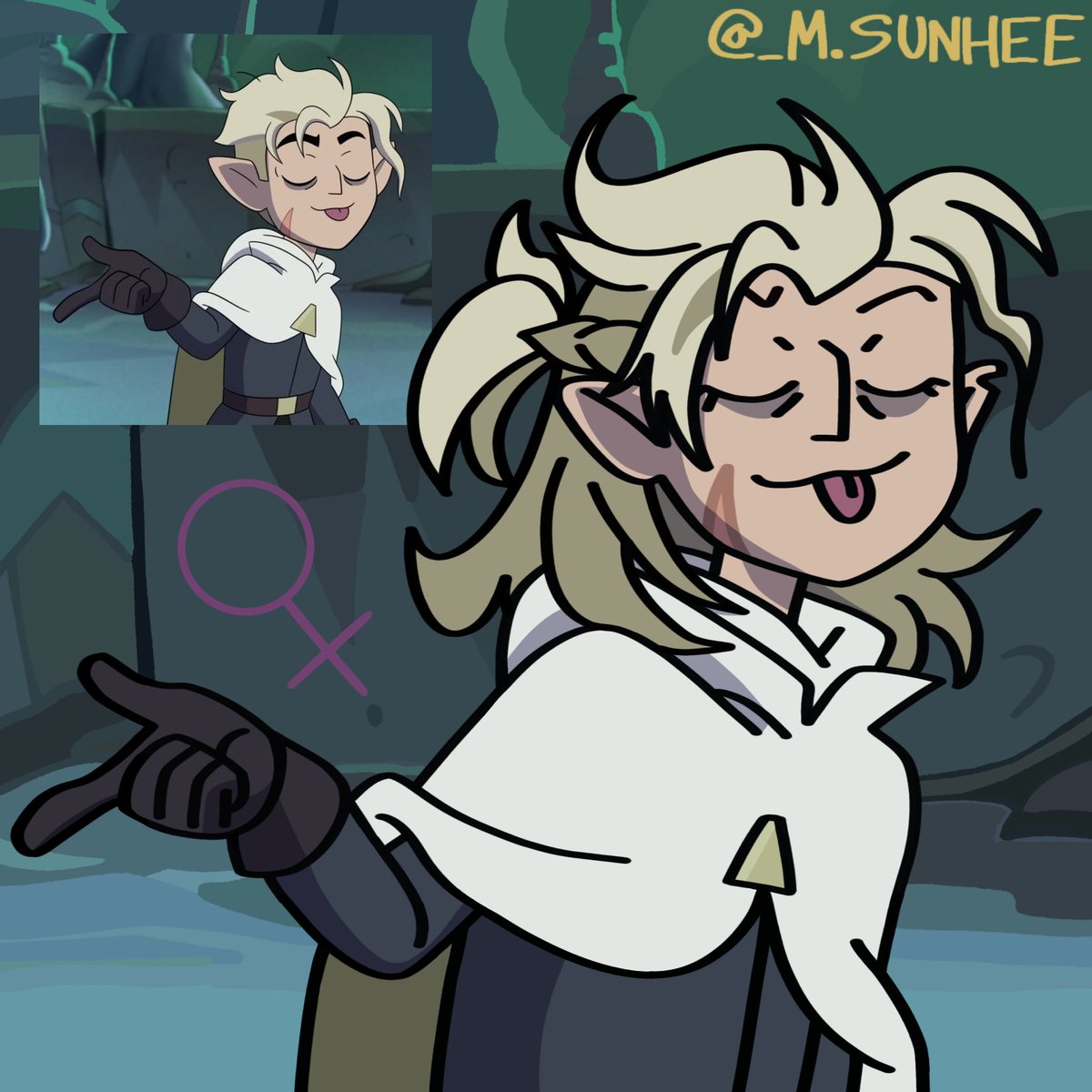 sunhee_m's tweet photo. "El Guardia Dorado"
#TheOwlHouse #Hunter #GoldenGuard #THO https://t.co/xQTJyzALx5