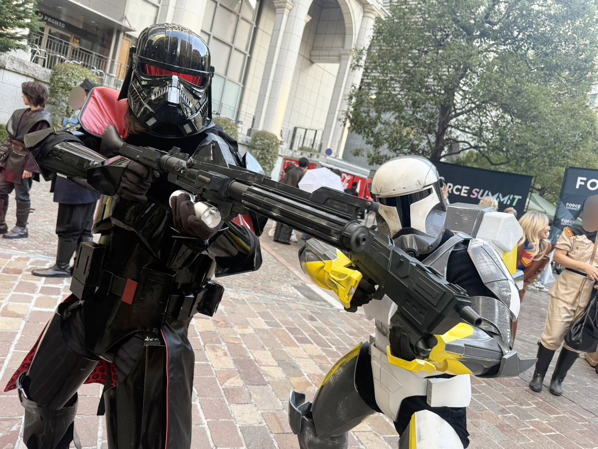 TF21_connie's tweet photo. 帝国に支えるクローンズ
パージトルーパー:るかさん(@TK180_15)

#フォースサミット2026
#フォースサミット https://t.co/yNpYSbaEFx