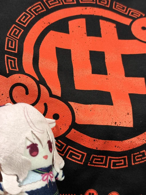 #壁に耳あり障子にめめめあり パーカーきた!