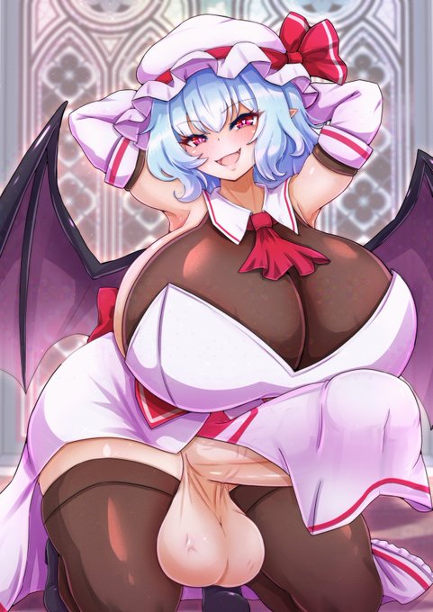 スカーレットエスケープ風ふたなりレミリアお嬢様!【1枚絵量産期間】