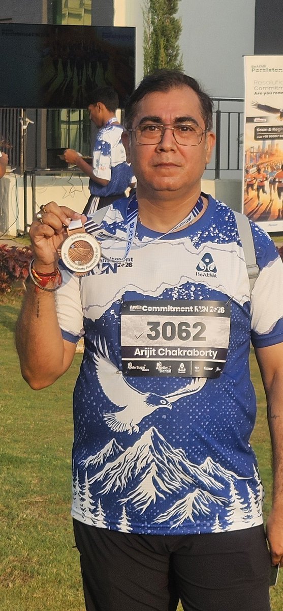 owner_X112's tweet photo. Second marathon. Same passion. Another 3K conquered. 🏃‍♂️

 #SundayRun #BeAthlit #RunDone #marathonspirit https://t.co/4YMxs2Ecuo