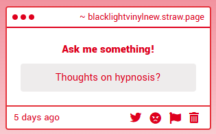 Blacklight Vinyl 🔞 tweet media