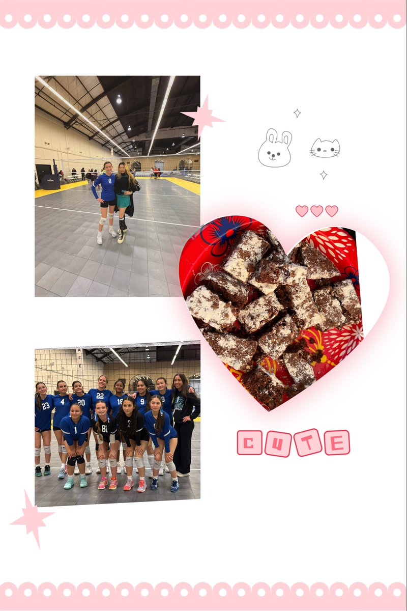 TangEstate's tweet photo. They are so many parents #invest in their #kids , 2 full building of #eventcenter with all the #girlsvolleyball #girlsonlyteam, so many talented and so pretty and tall children there ! I made #brownie to visit them and cheer them up! 3 games today , won the 3games , even though the people ( I don’t know is stupid or by purpose don’t give them the correct points, so i stand up and point out , so I get noticed but I give my voice out 😛😄By @TangEstate
哇😧好多家长都在为孩子们付出很多,整个活动场所2栋大楼都爆棚了,好多很优秀的孩子们哦,很高,很漂亮及很拼博哦!今天烤了点 #巧克力蛋糕 甜品来看望孩子们及看比赛,都是北加州的孩子们,每周几次的各个城市去比赛, 培训及住宿都是家长自己出的哦!今天3场比赛都赢了,尤其今天的第三场最后一次打分的孩子不知道是不够醒目还是故意不翻数字,我看到打报不平起身抗议,😄虽然被说了但表达了我的不满!! 明天继续加油👏 ! By #HellenTang ( https://t.co/XRgSOrBtcp)
*
*
*
*
#nova #volleyballteam #girlsvolleyball #funsaturday #northcaliforniavolleyballleague