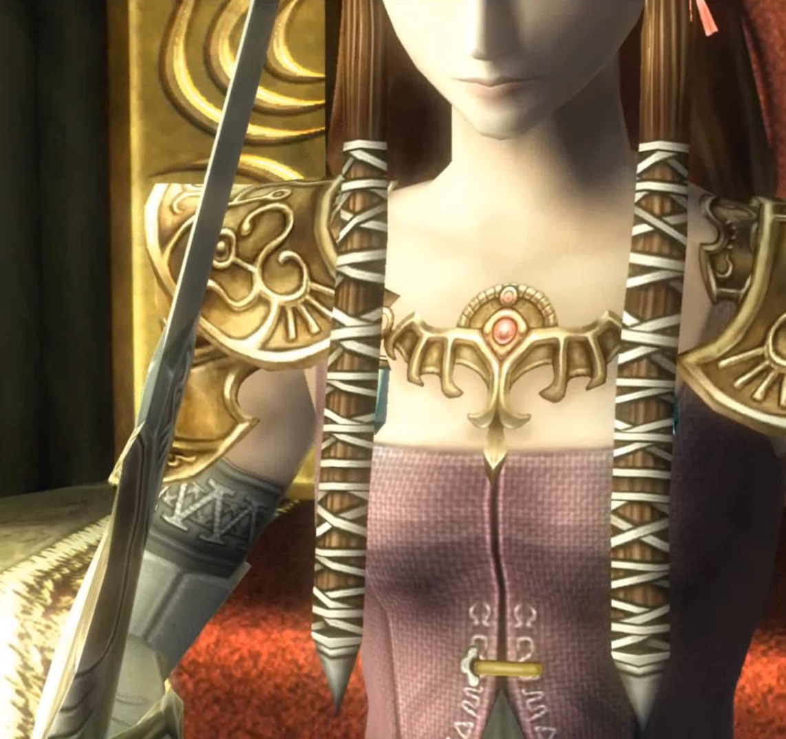 wish we got to witness her sword fighting skills