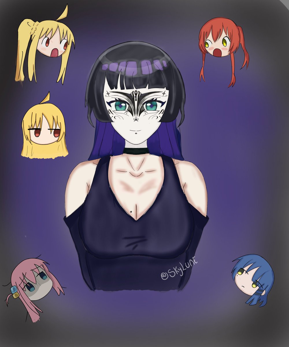 SkyLuneVT's tweet photo. Pa-San and his new gothic style
#BocchiTheRock #Art #Gothic

follow me on my Twitch account
 https://t.co/romoeGamtt
Sigueme Para mas :D https://t.co/zOSGFQKcfD