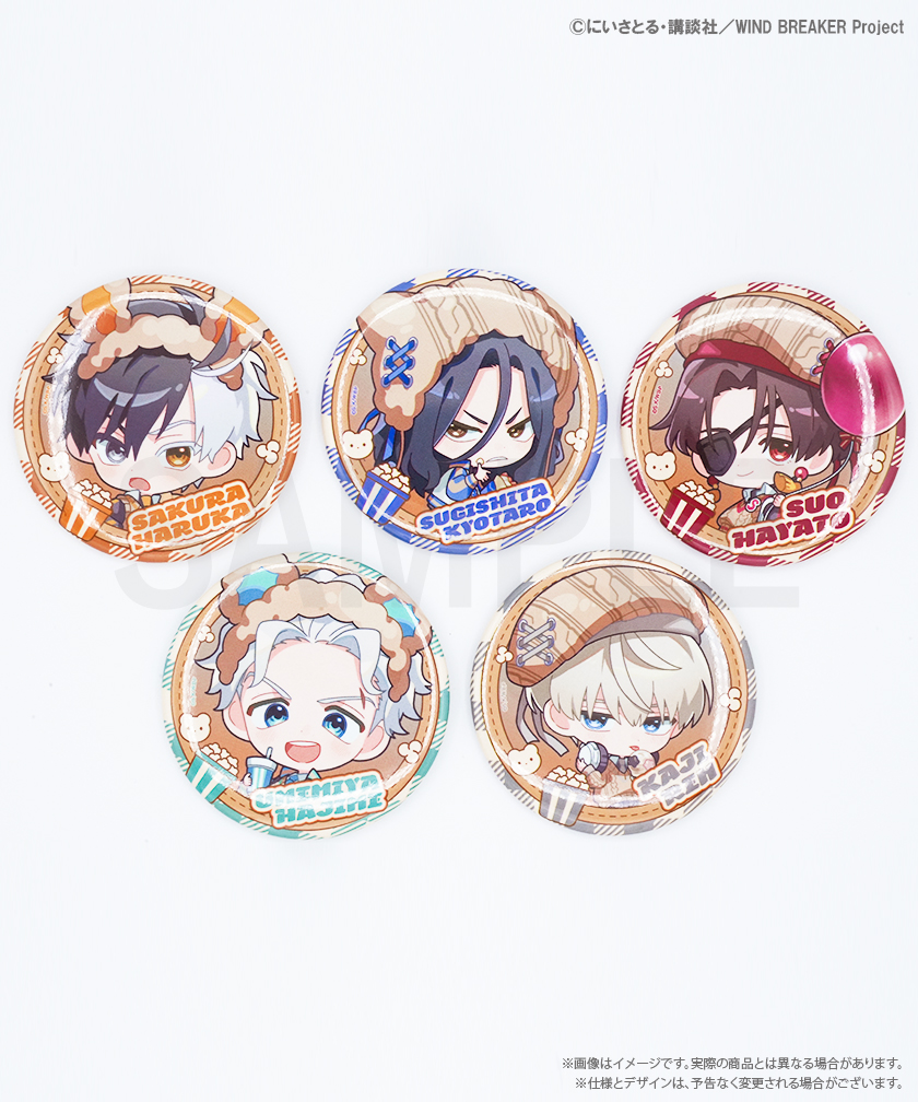 TVアニメ「WIND BREAKER」
 オリジナルグッズ販売中🌟
新規描き起こしイラストを使用した
56mm缶バッジ🐰🌇

飾ってもかわいい、つけてもかわいい最高なアイテムです💛
▼ 詳細はこちら ▼
sixbysix-world.com/view/item/0000…
━━━━━━━━━━━━━━━━

#ウィンブレ #WINDBREAKER
