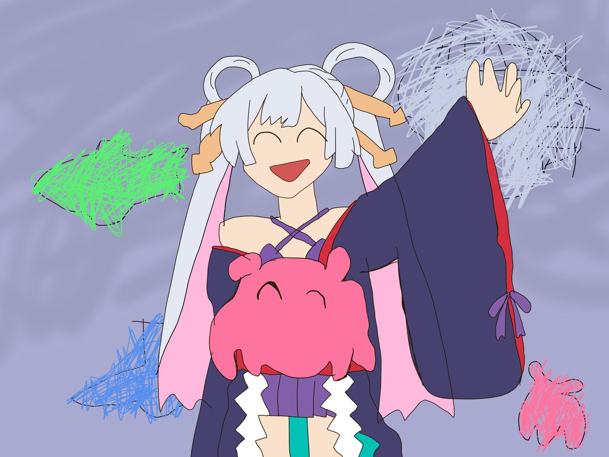 「なんかあったヤチヨ #超かぐや姫」|結城私心@無職のイラスト