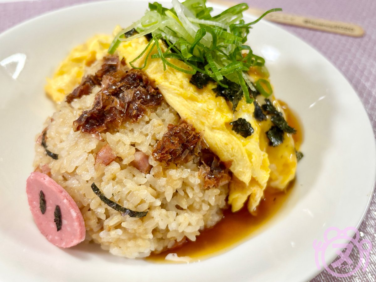 Nuancy2020's tweet photo. ウリムー和風オムライス🤎

ウリムー好き🥰

ケチャップライス以外で作ればオレンジ色じゃないポケモンもオムライスにできるってこの時気づいた😲✨ https://t.co/WJBGMuId05