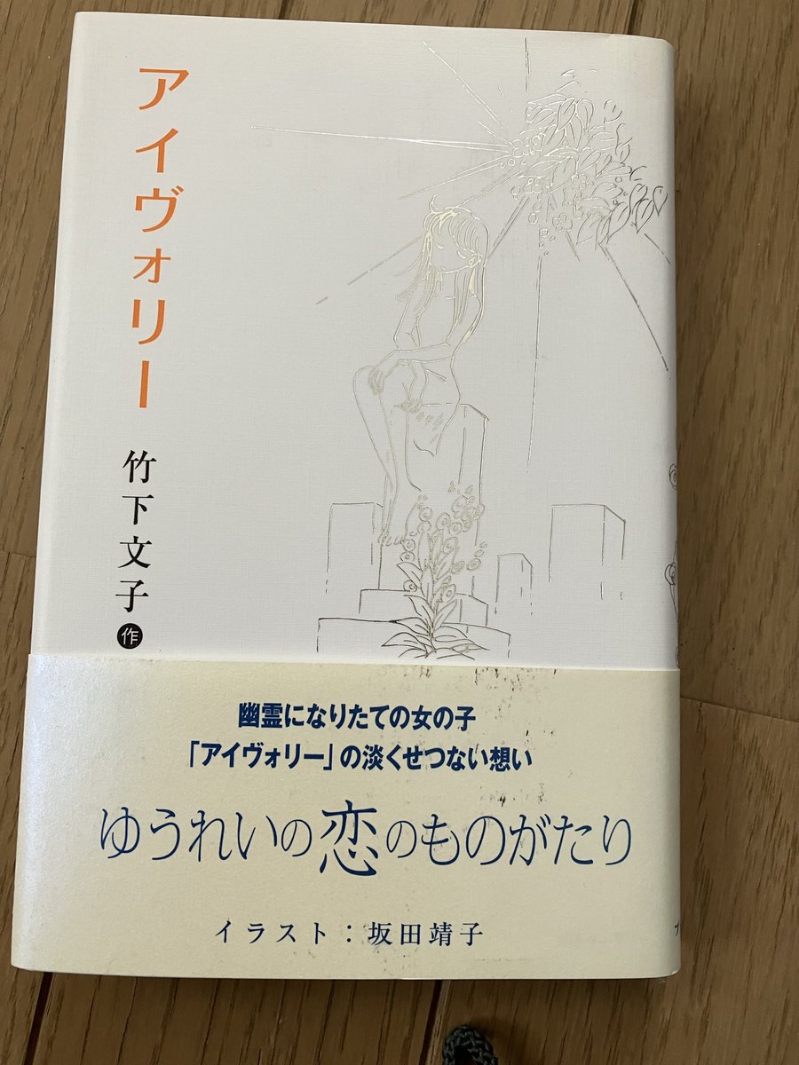 rp)竹下文子さんといえば
『アイヴォリー』の装画&amp;挿絵を坂田靖子さんが描かれています(1994年理論社)(2007年復刊ドットコム　写真は復刊ドットコム版)

ご冥福を心よりお祈り申し上げます