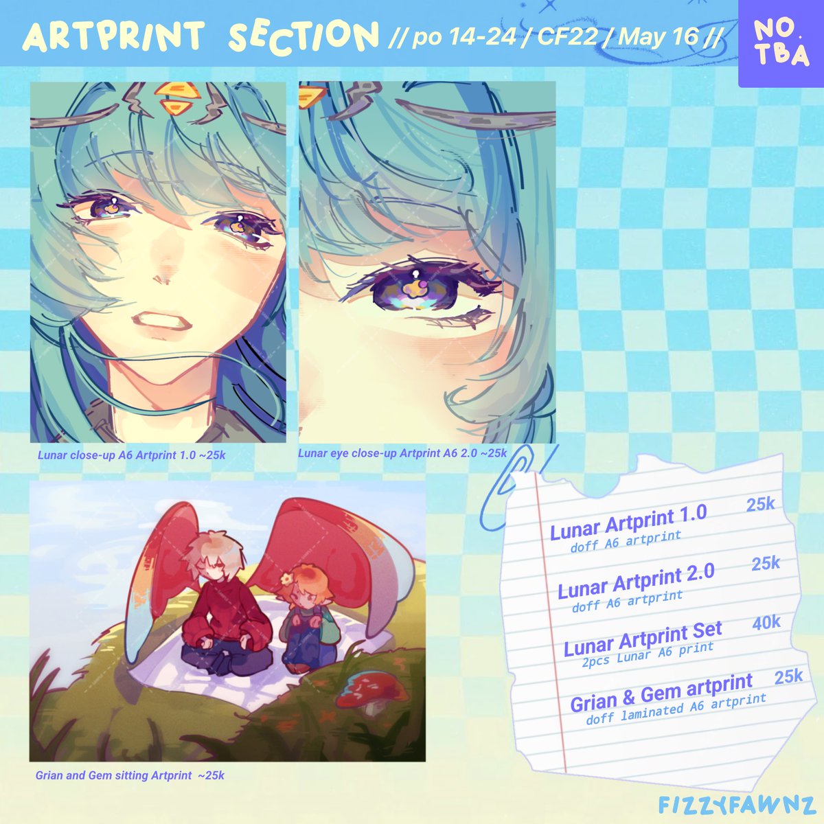 ⋆˚࿔ fizz ; (◞‸◟) 📌 CF22 prep tweet media