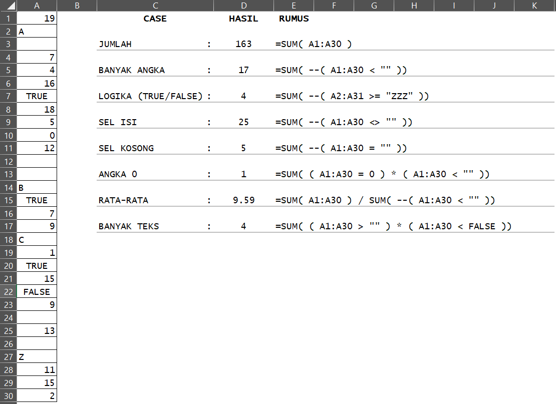Tanya Jawab Excel 📊📊 tweet media