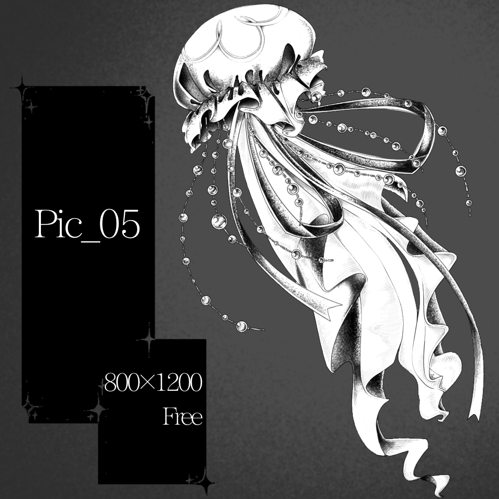 outa04_'s tweet photo. 公開しました🪼

リボンやフリルやビーズなど、
腐りにくい物で作られたクラゲです。
可愛がってあげてください💙🤍

「Pic_05」無料 | 凹田商店 https://t.co/q6kN8t2dF3 #booth_pm
 #凹田商店 https://t.co/DXSlUoIZ6d