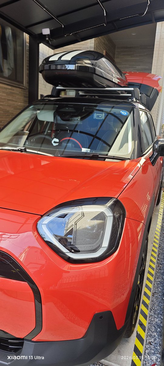 ChkbKobaan's tweet image. ルーフボックス装着！#MINIACEMAN