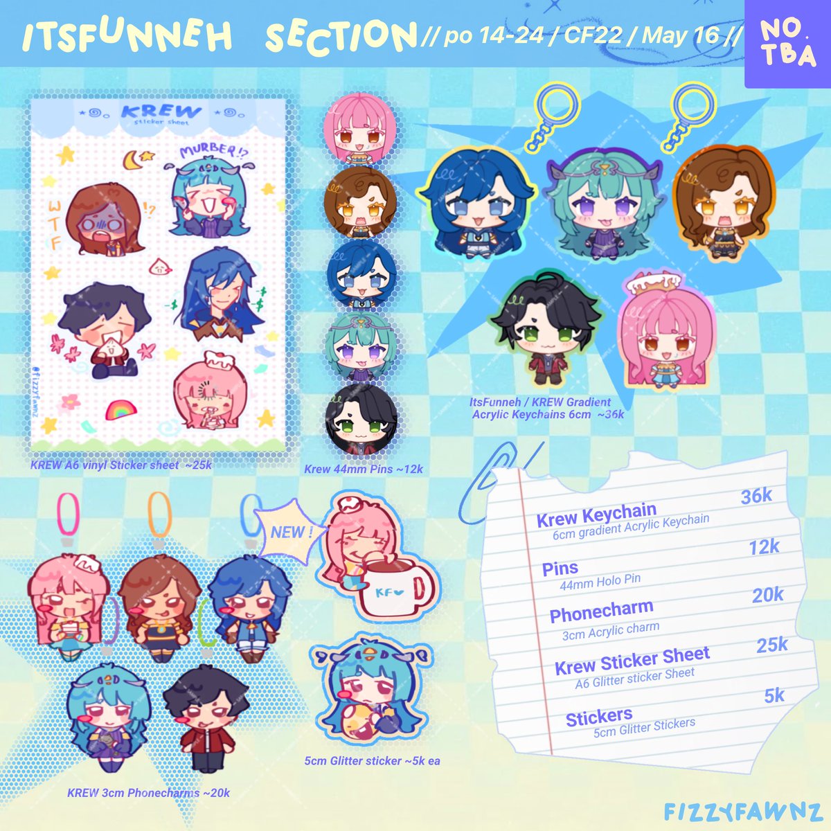 ⋆˚࿔ fizz ; (◞‸◟) 📌 CF22 prep tweet media