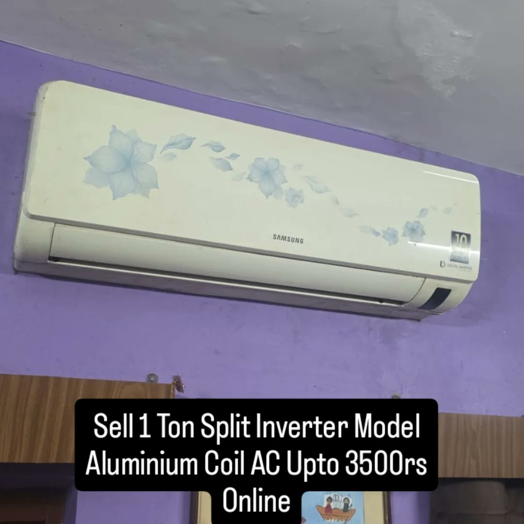 Sellallscrap's tweet photo. Sell 1 Ton Split AC | Samsung Brand | Inverter Model | Non Working Condition | Aluminium Condenser | Upto 3500rs In Delhi, Noida, Gurugram, Faridabad, Ghaziabad and Greater Noida | Finding AC Scrap Dealer Near You Contact Number +91 9711963469 https://t.co/HUYvb0B0ij