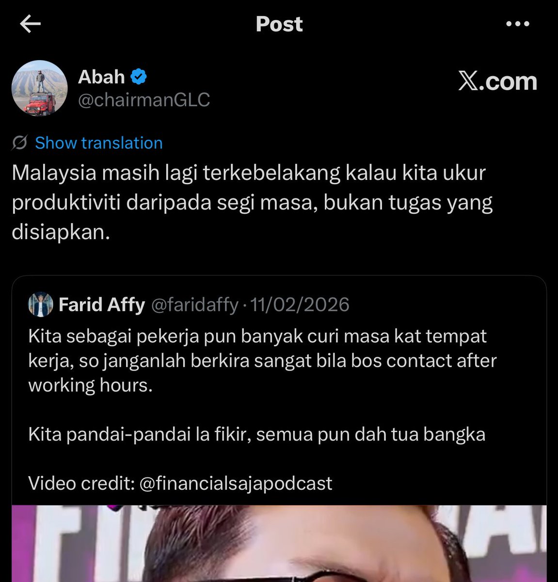 And I will say it again