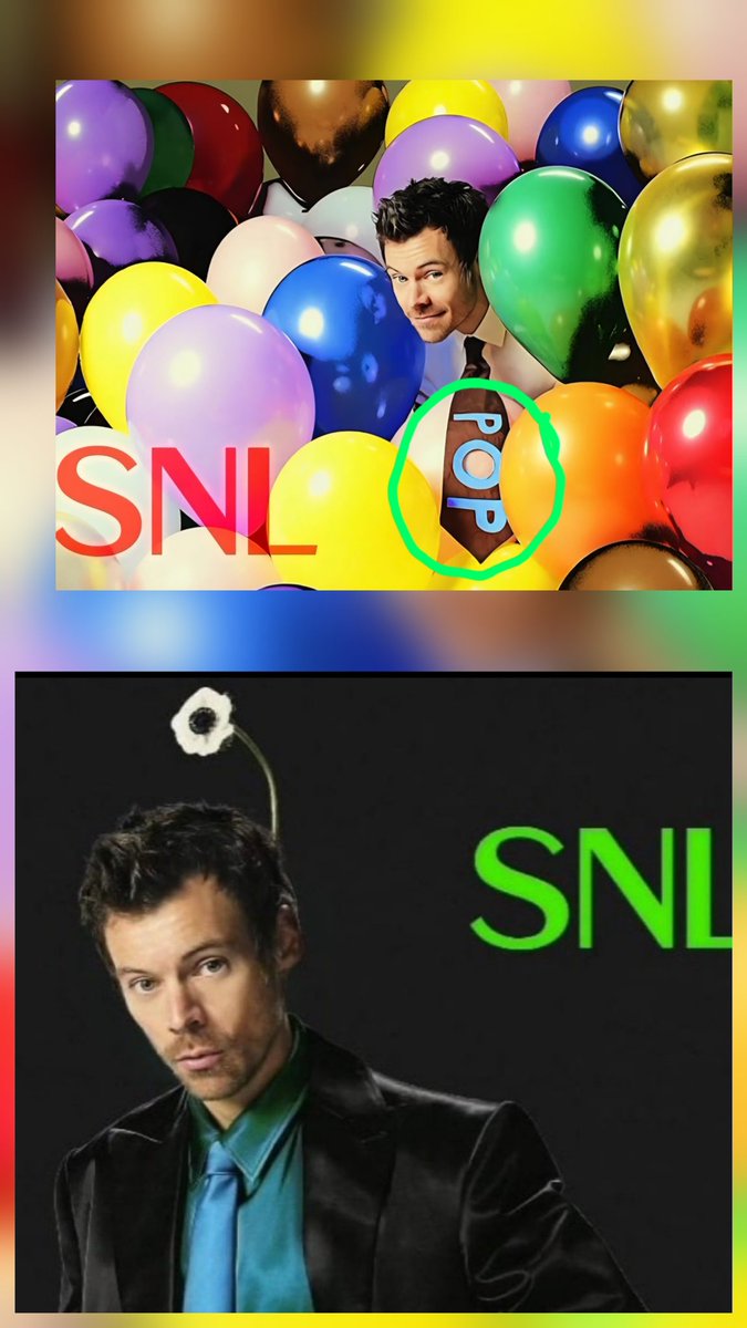 beathomas61's tweet photo. 📣Toxics/antis listen up:Harry kissed a man, addressed queerbaiting rumors, admitting he had feelings for a coworker from the first time he met him, blue green references, yeĺlowblue dbl vinyl colors in SNL photo shoot, rainbow colors &amp; blue green monitor lights in hospital🧵 https://t.co/WxAYynewjp