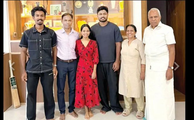 mrstranger005's tweet photo. Sanju Samson - After meeting my parents, I got into the car and drove to meet the people who were part of my cricket journey from the start.

Sanju Samson travelled 404 kilometres across Kerala to surprise his old opening partner Rohan Kunnummal ( kerala team captain ) at his home. Just thirty minutes with a friend who once opened with him and later became Kerala captain when Sanju moved on to represent India.

Success feels different when you share it with someone who remembers the days when you had nothing to share.