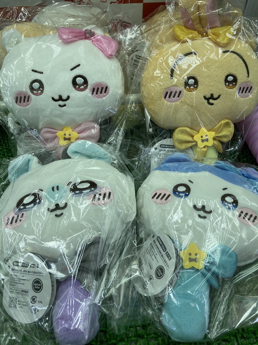 ✨新入荷景品情報✨ まじかるちいかわ ぬいぐるみミラーが入荷しました