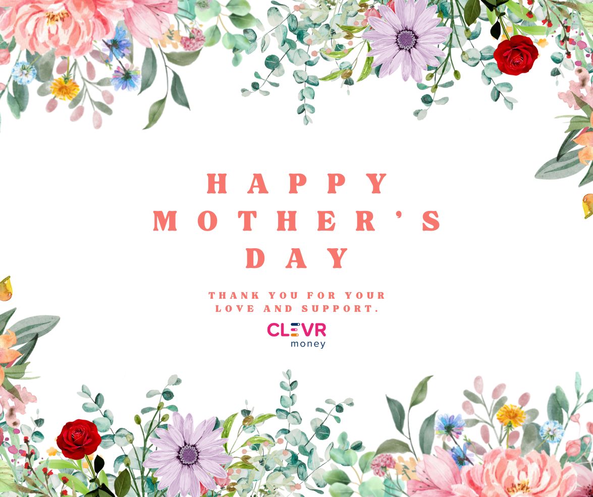 CLEVR_Money's tweet photo. Happy Mother's Day for all mums and mums to be ❤️🤗❤️

We don't say thank you enough, but you are the best friend we always have and had. 

#mothersday2026 #clevrmoney https://t.co/ipe0wux5gx