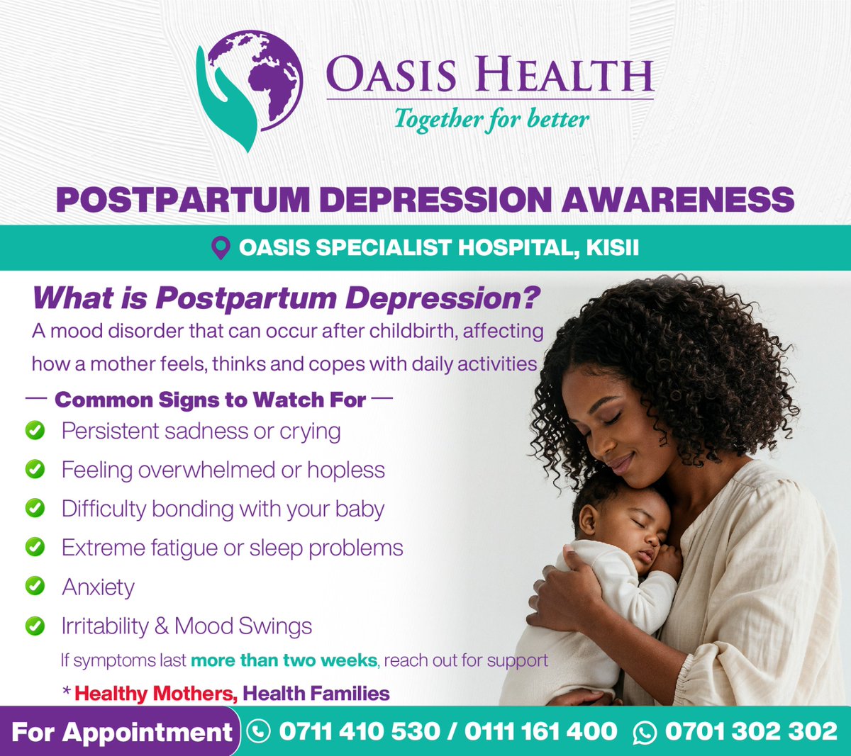 Oasis Specialist Hospital -Kisii tweet media