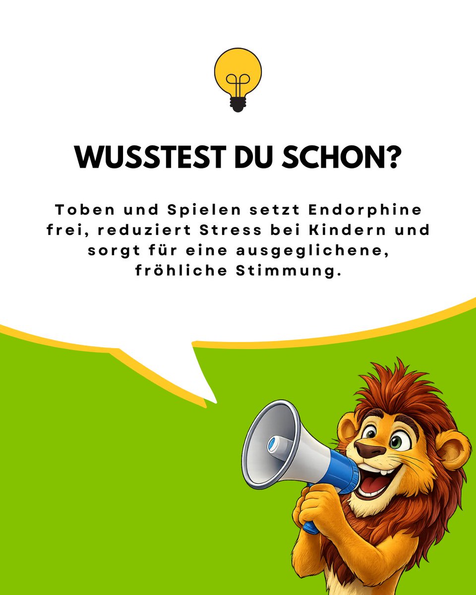 KinderSpielLand's tweet photo. Wusstest du schon?

Beim Toben und Spielen werden Endorphine freigesetzt 🧠💫 Diese Glückshormone bauen Stress ab und machen glücklich.

Also: Schuhe aus, rein ins Abenteuer und losgetobt! 🤸‍♂️

Im KSL wartet jede Menge Spielspaß 😆💛

#KinderspiellandGoerlitz #rosenhof #goerlitz https://t.co/YRPwl3d1LT