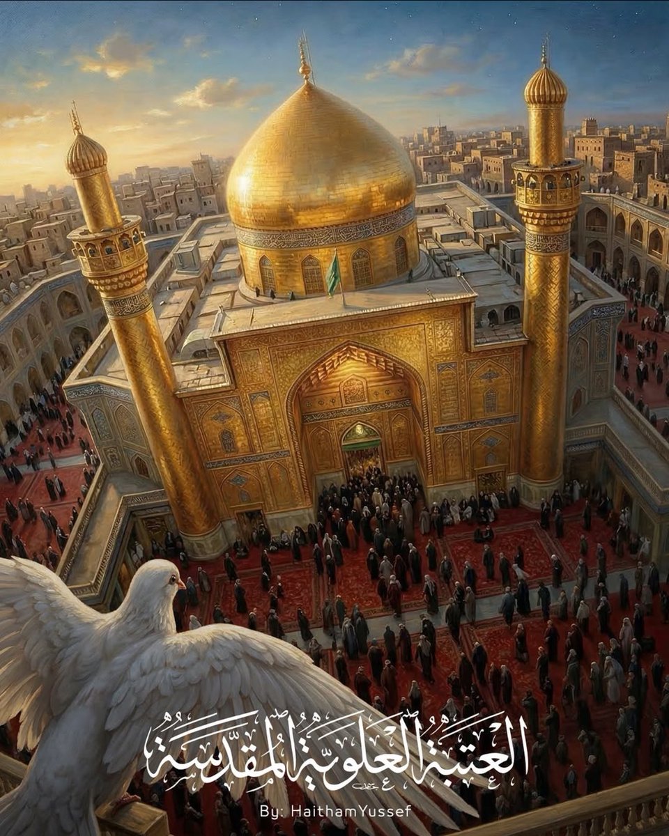 ليتنيَ كنتُ طيُراً وأزور ضريحُك كل يوّم