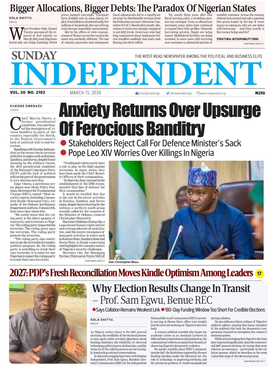 Independent Nigeria tweet media