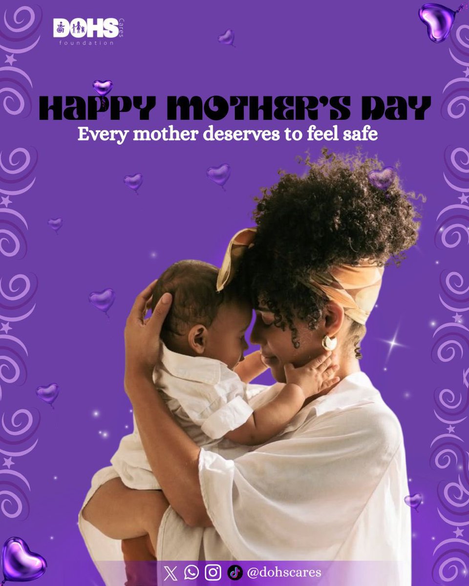 We celebrate the strength, love, and resilience of mothers everywhere. At DOHS Cares Foundation, we honor mothers who nurture, protect, and inspire, and we remain committed to protecting women and families in our communities.

Happy Mother’s Day.
