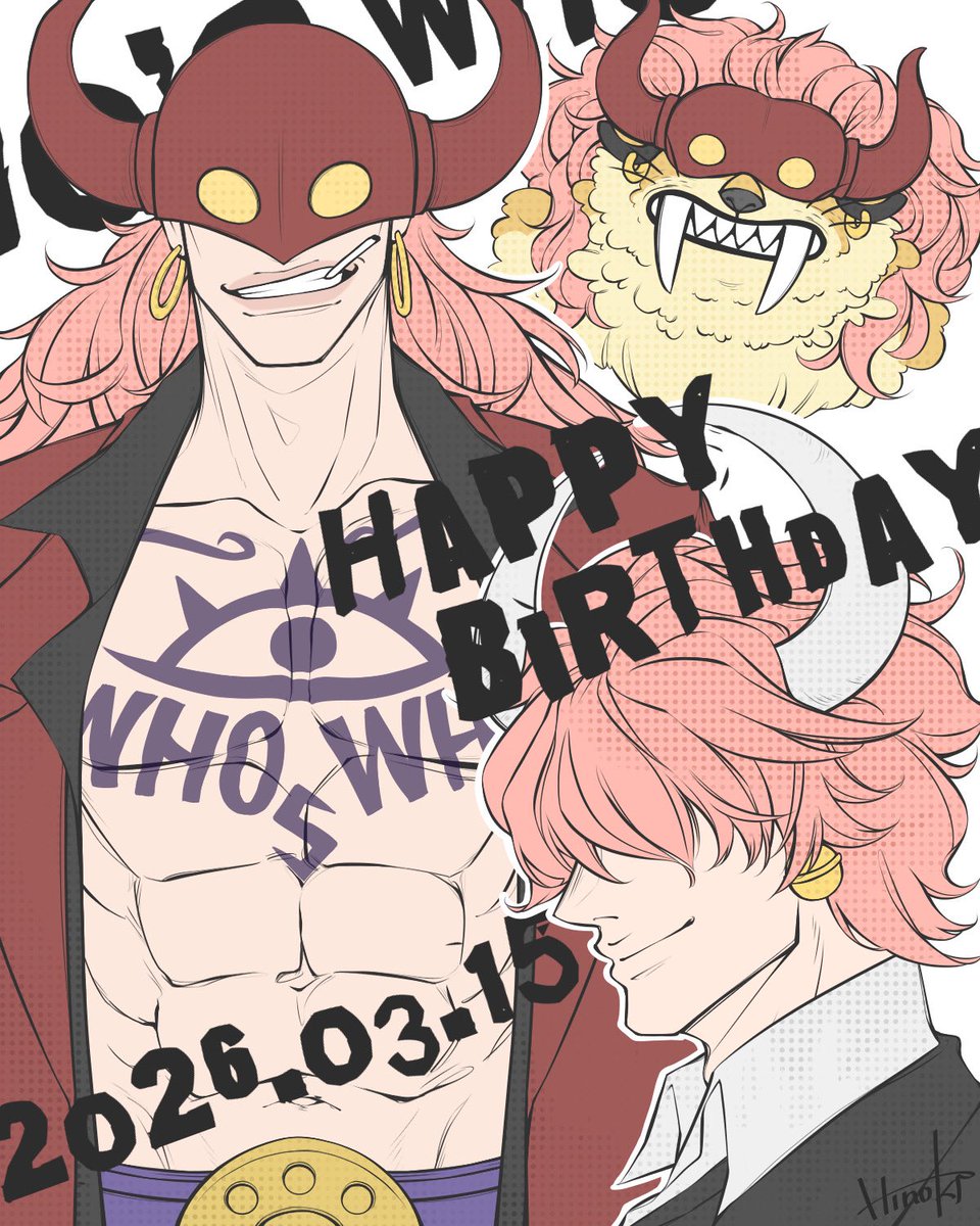 Happy Birthday!!!

#フーズ・フー生誕祭2026
#フーズ・フー誕生祭2026