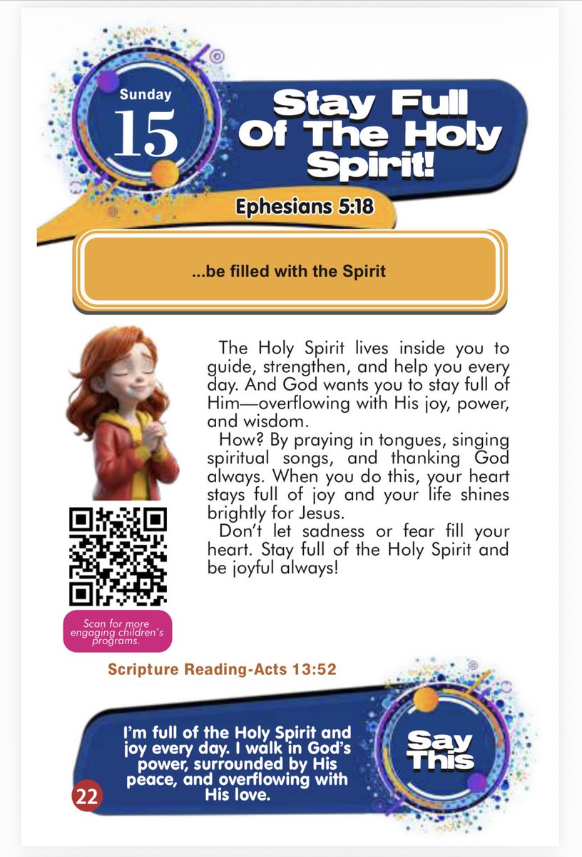 Rachael_W1's tweet photo. I’m full of the Holy Spirit and joy every day. I walk in God’s power, surrounded by His peace, and overflowing with His love.

#WalkInTruth https://t.co/MbcxICHB03