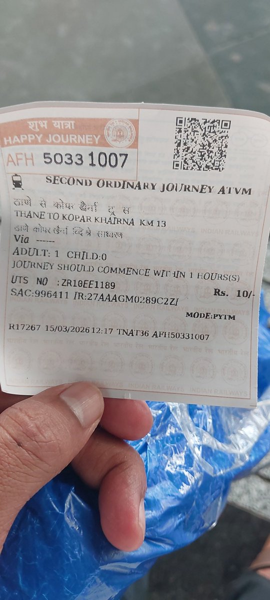aniketLM10's tweet photo. @IRCTCofficial Trans Harbour Line is currently under maintainence from 11.10 to 16.10 and It was announced after I bought the ticket.. But Thane station authorities denied to cancel and refund the money. (I bought the ticket from the kiosk). https://t.co/77S4WUVHym
