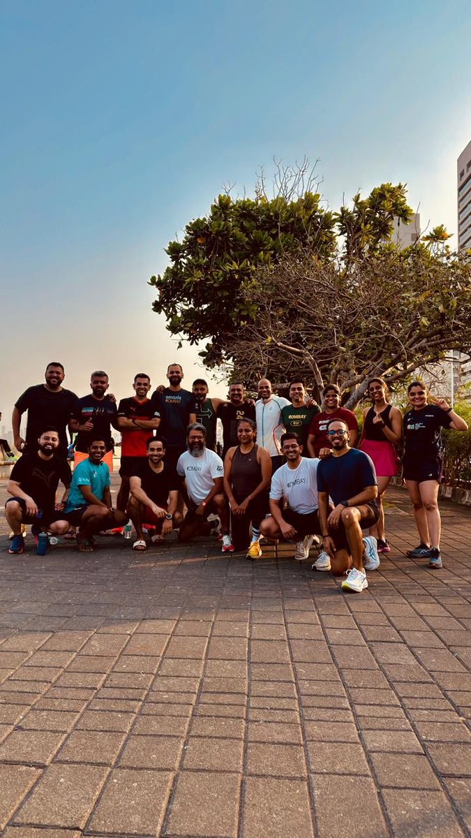 BombayRunning's tweet image. Weekend Run with the Crew…

#BombayRunning
