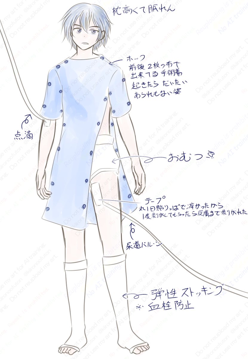 law_cha_slime's tweet photo. ちなみに手術後、コレ(;･∀･)
なんでボヤいてたかというと
月末、前回とは反対側を切る予定になってるから〜:(_;´꒳`;):_

まだ未定だけど、手術予定で詳しい検査などをやってる途中である
18日に結果聞きにいって今後の治療方針(入院＆手術)決めるのだ https://t.co/d8QaCvKc9V