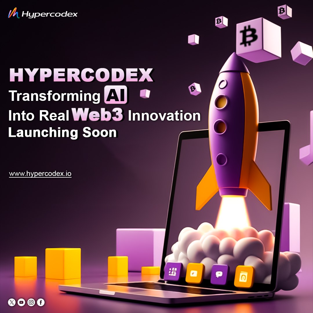 the_hypercodex's tweet image. 🚀 Hypercodex is transforming AI into real Web3 innovation.

A smarter decentralized ecosystem is coming where AI and blockchain work together to unlock the next generation of digital technology.

🚀 Launching soon
🌐 hypercodex.io

#Hypercodex #Web3 #AI #Blockchain