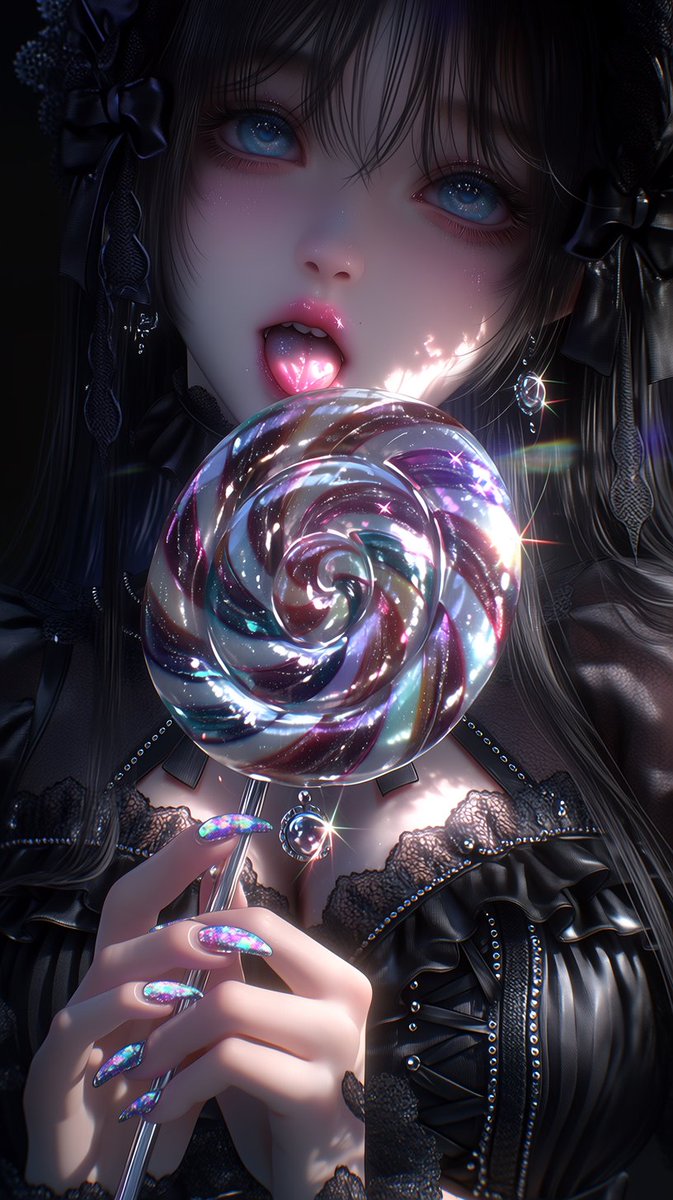 MytiMuffyn's tweet photo. You look so sweet. I’m going to make you melt, just like my candy.

「君、とても甘そう。私のキャンデーみたいに……、甘く舐めて溶かしてあげる💛」

https://t.co/g74CHS0lPo

#MytiMuffyn #GothicMagic #SweetTrap #この甘さからは逃げられない https://t.co/XadzGdKCKE